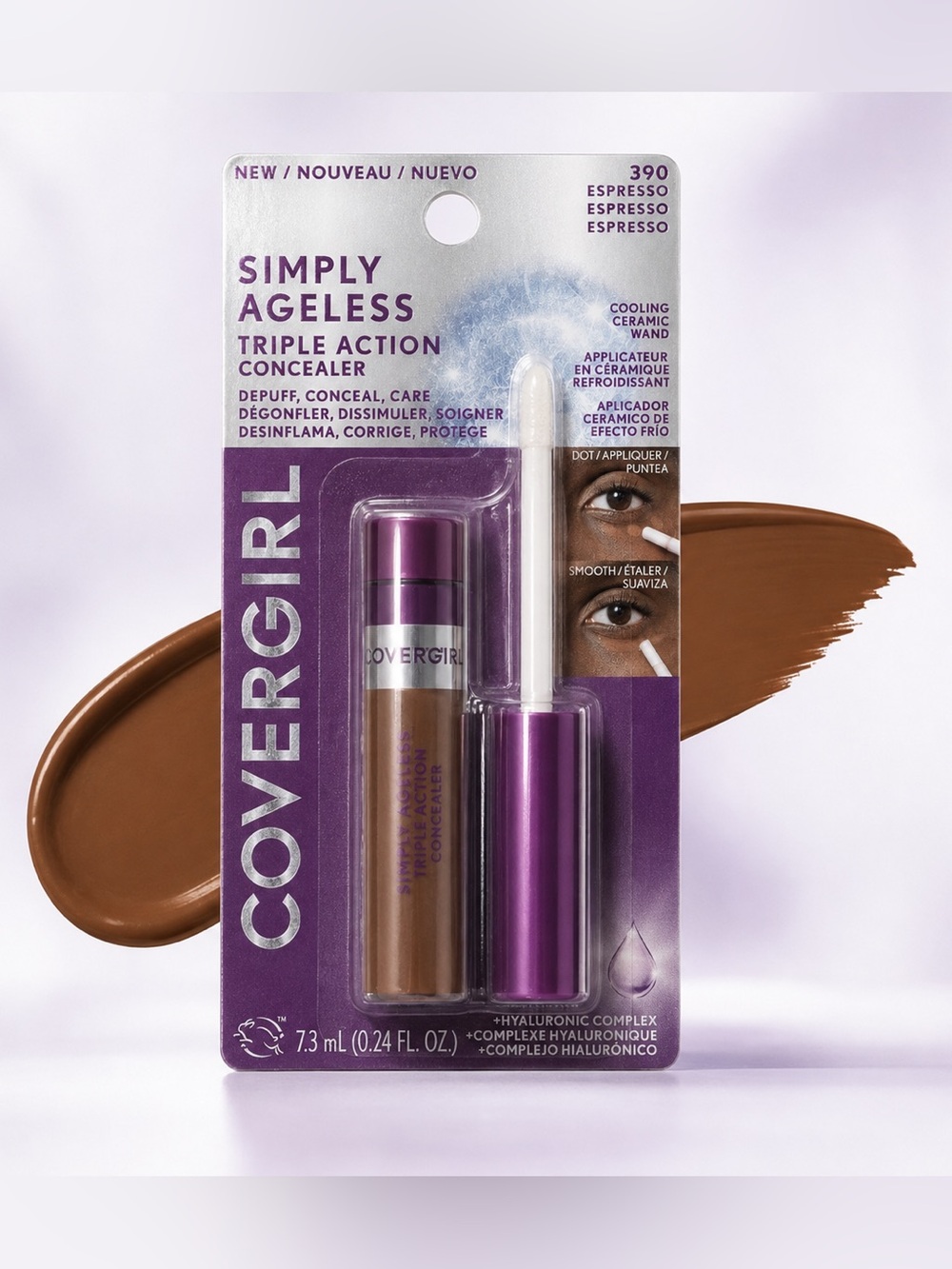COVERGIRL Simply Ageless Concealer 390 Espresso